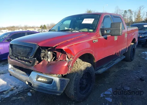 2004 Ford F-150 Fx4/Lariat/Xlt from USA, damaged, VIN 1FTPW14564KA51506